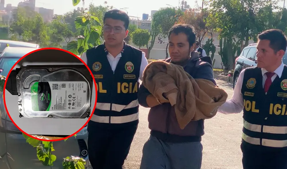 Acusado poseía dispositivos electrónico con contenido ilegal. Foto: composición de Jazmin Ceras/Leonel Aquino/La República