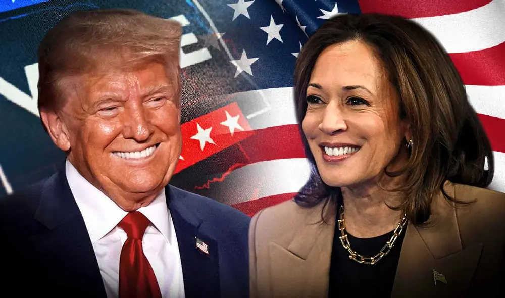 Estados Unidos se prepara para las elecciones presidenciales de 2024, donde Kamala Harris y Donald Trump son los principales candidatos en una reñida contienda electoral. Foto: composición LR/AFP Estados Unidos se prepara para las elecciones presidenciales de 2024, donde Kamala Harris y Donald Trump son los principales candidatos en una reñida contienda electoral. Foto: composición LR/AFP