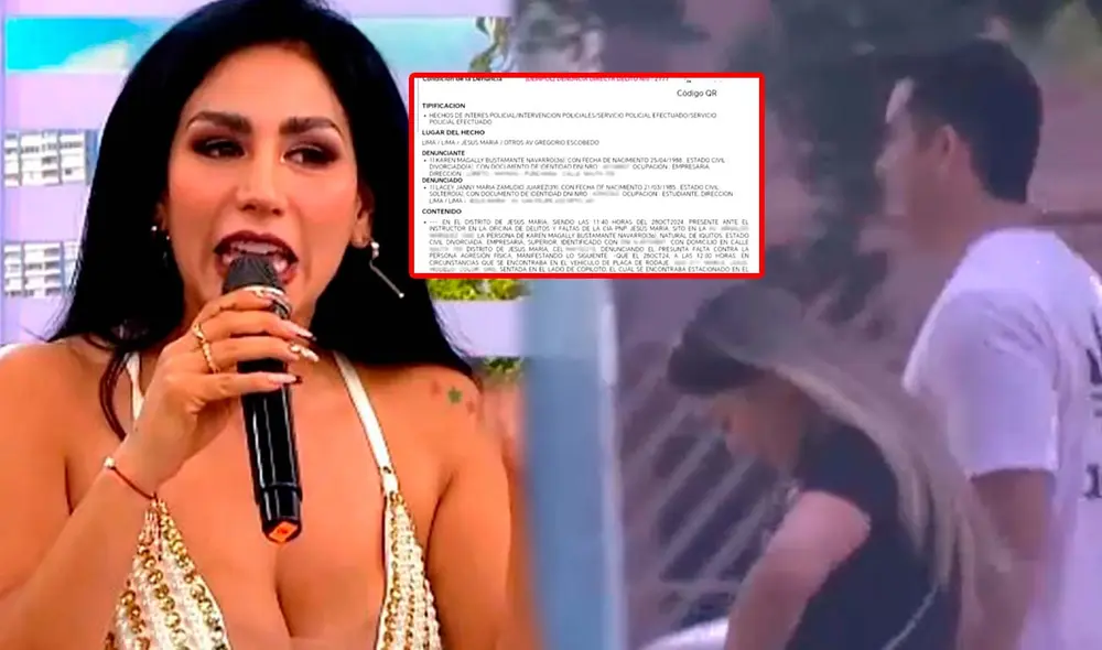 Leysi Suárez había rechazado retomar su relación con su esposo tras infidelidad. Foto: Composición LR/Captura/América TV/Captura/ATV