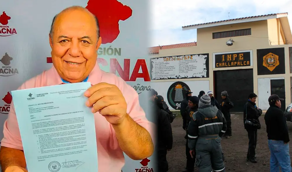 Gobernador de Tacna exige cierre del penal Challapalca/Composición La República LR/Foto: Liz Ferrer LR Gobernador de Tacna exige cierre del penal Challapalca/Composición La República LR/Foto: Liz Ferrer LR