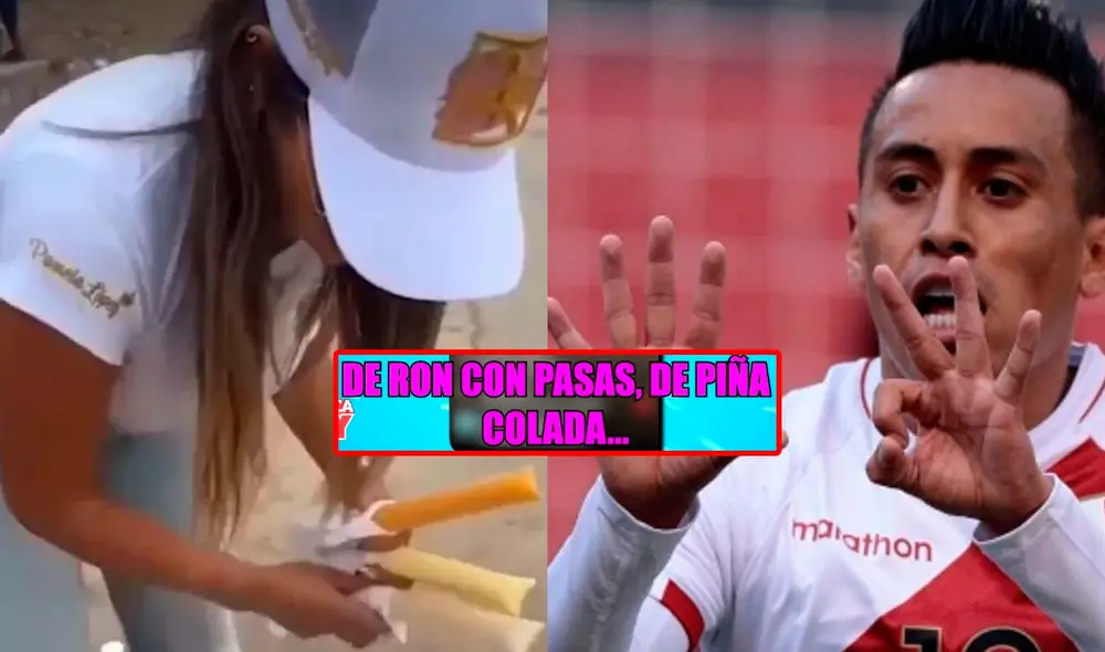 Pamela López sorprendió al repartir 'marcianos' junto a una ONG. Foto: Composición LR/Captura/TikTok/Captura/América TV/Captura/Twitter