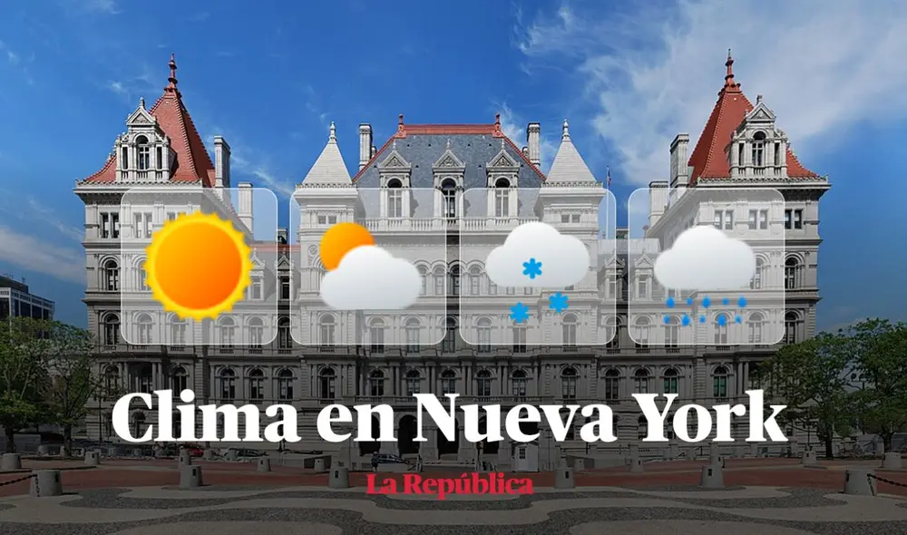Consulta AQUÍ el clima en Nueva York, Estados Unidos. Foto: composición LR