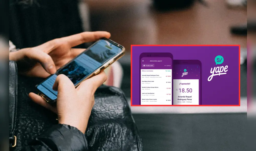 Yape es una aplicación de uso diario para muchos ciudadanos. Foto: Composición LR/Difusión