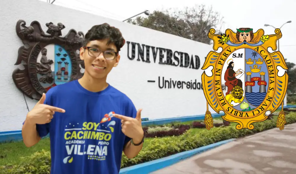 Con apenas 17 años, Diego Fidel Castillo Urbay pudo ingresar como segundo puesto de la carrera de Administración de Negocios Internacionales. Foto: composición LR