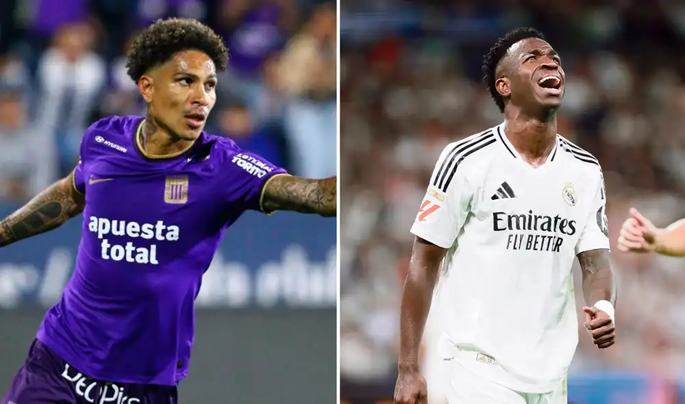 Paolo Guerrero y Vinícius Jr. forjaron una amistad en el tiempo que pasaron jugando juntos. Foto: composición de LR/Luis Jiménez/AFP