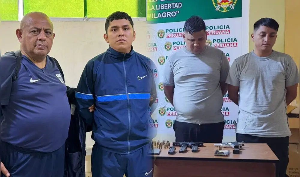 Alias 'Kukin' era intensamente buscado por la Policía en Trujillo y aún así los dos efectivos PNP no lo detuvieron. Foto: composición LR/PNP