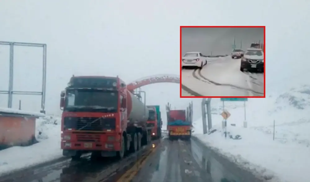 Deviandes, empresa concesionaria de la vía, informó que se ha restablecido el tránsito de manera restringida/Composición Luis Aguilar LR