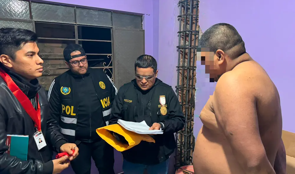 Cae banda dedicada a la extorsión de trasportistas. Foto: Ministerio Público