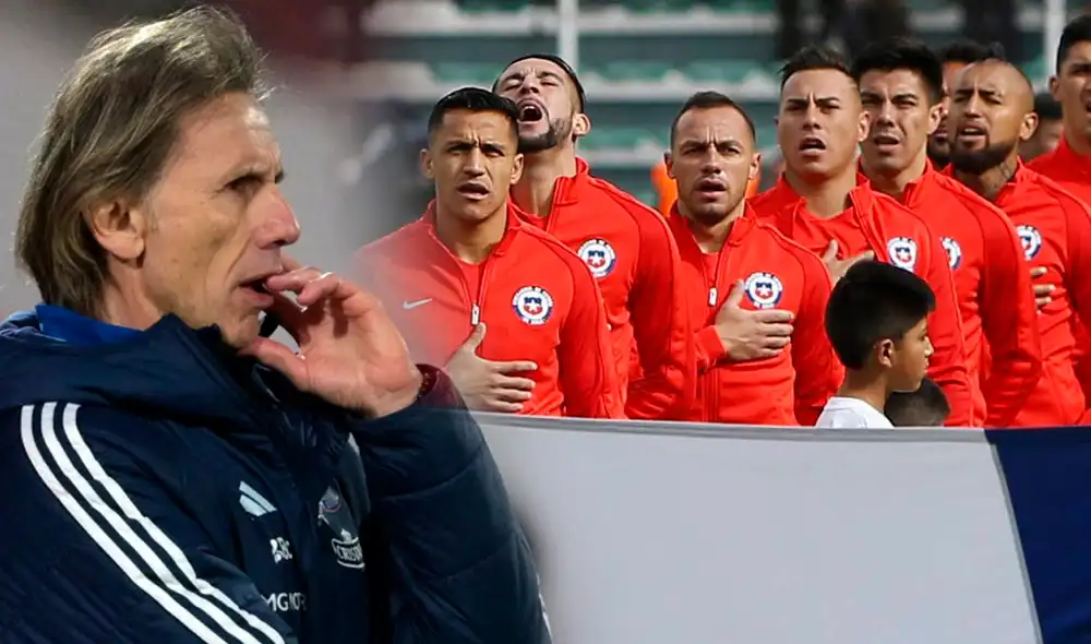 Ricardo Gareca todavía no suma triunfos oficiales con la selección chilena. Foto: composición LR/AFP/Photosport