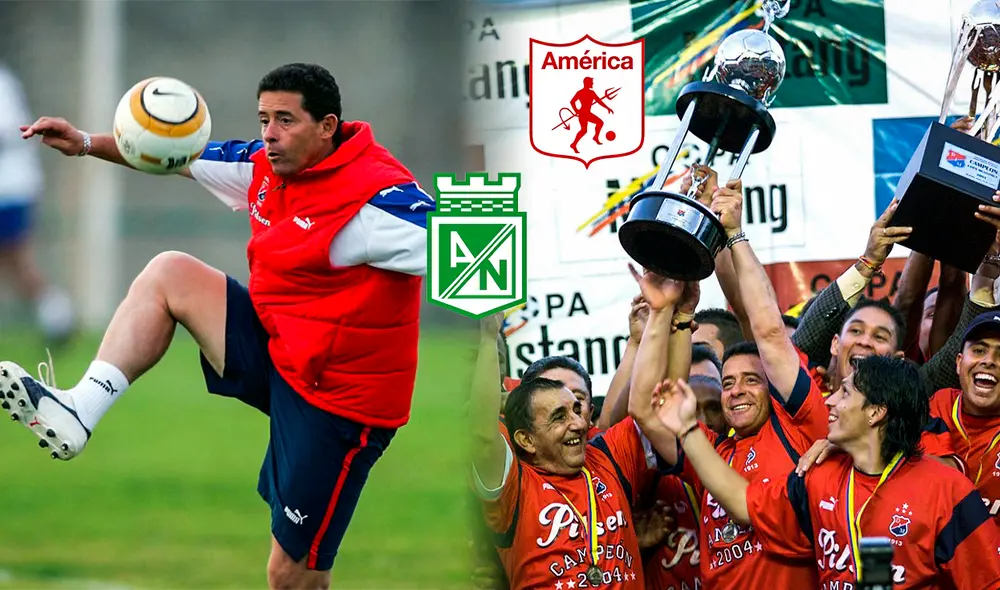 Pedro Sarmiento tuvo un destacado paso como exfutbolista y entrenador en varios clubes de Colombia. Foto: composición LR/AFP Pedro Sarmiento tuvo un destacado paso como exfutbolista y entrenador en varios clubes de Colombia. Foto: composición LR/AFP