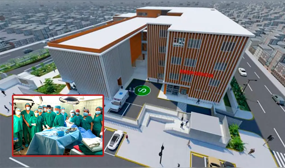 Conoce el nuevo hospital que se construirá en Independencia. Foto: composición LR/Andina