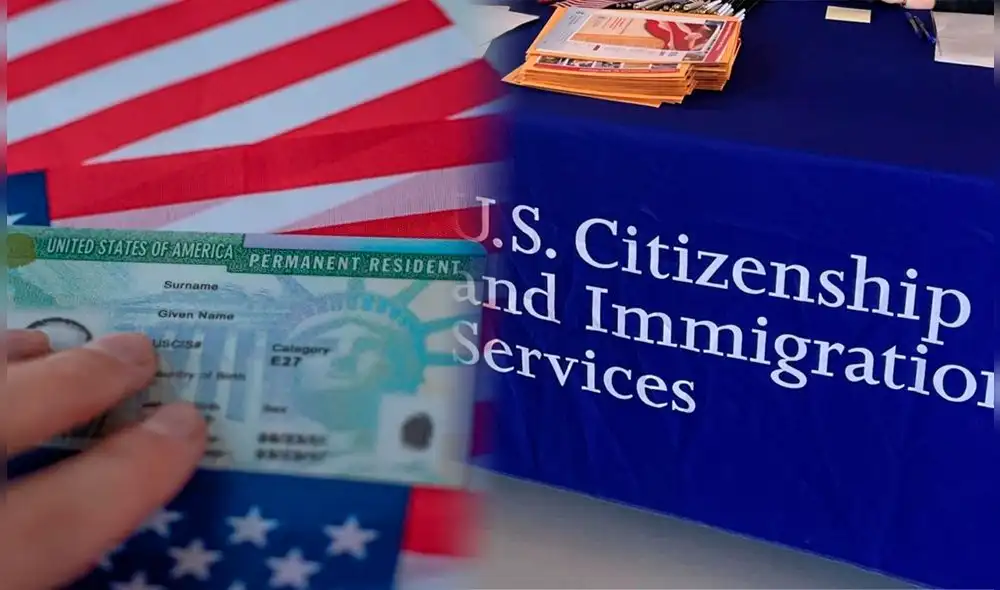 El USCIS es la agencia gubernamental encargada de procesar las solicitudes de green card en Estados Unidos. Foto: composición LR/USCIS/Univisión