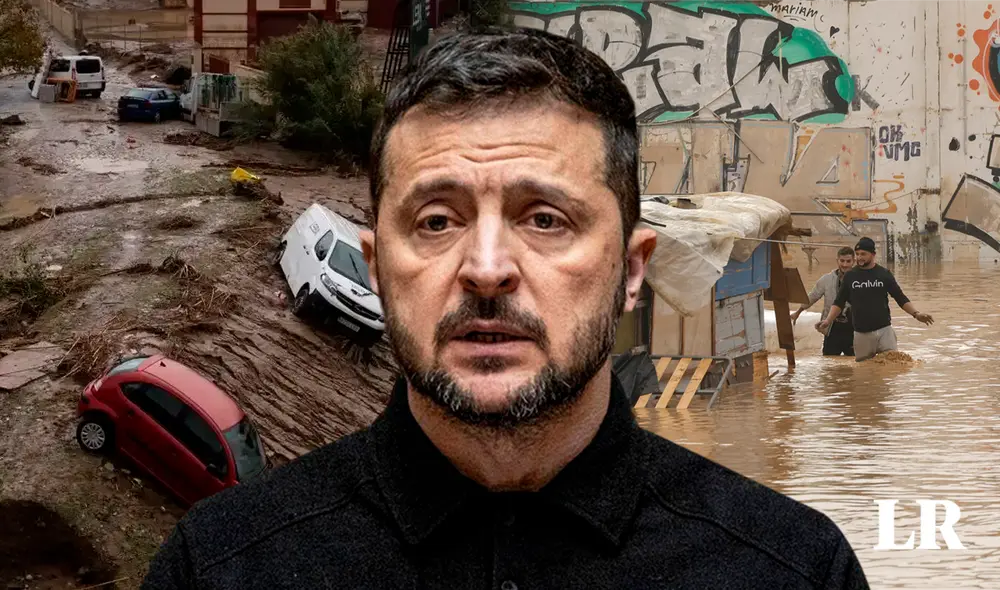 Líderes del mundo le dan su apoyo a España por las inundaciones. Foto: composición LR/Ariana Espinoza/AFP