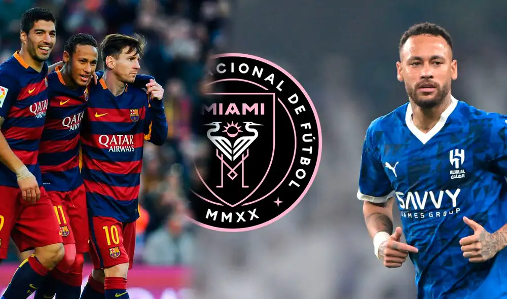 Neymar podría volver a jugar con Messi y Luis Suárez en Inter Miami | Lr/La República Neymar podría volver a jugar con Messi y Luis Suárez en Inter Miami | Lr/La República