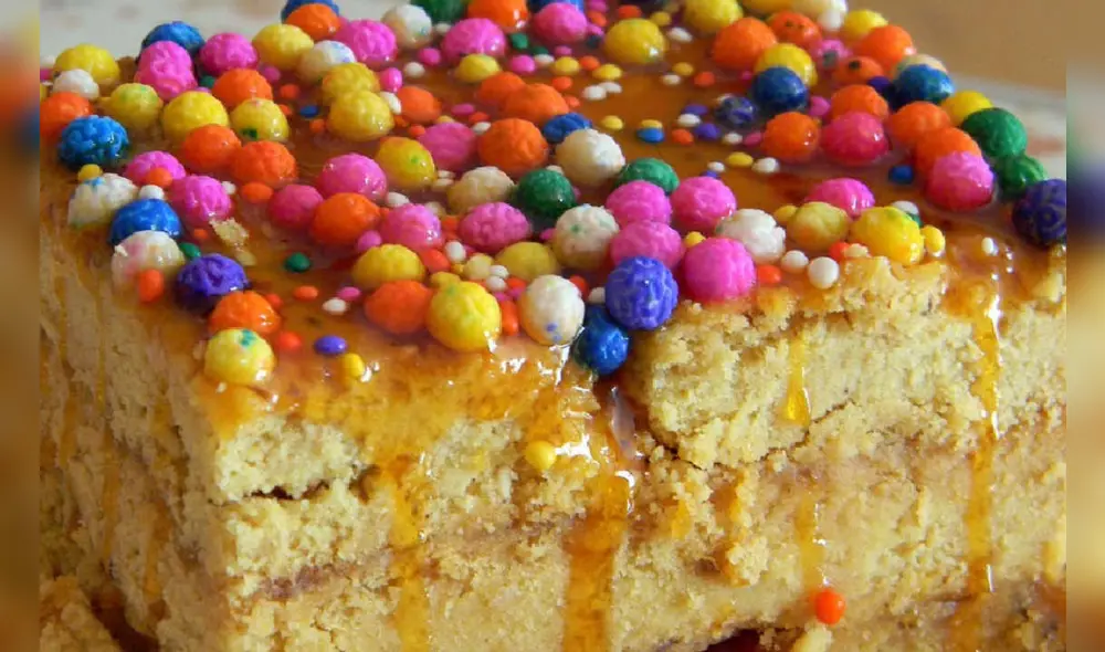 Turrón, postre peruano. Foto: Difusión.