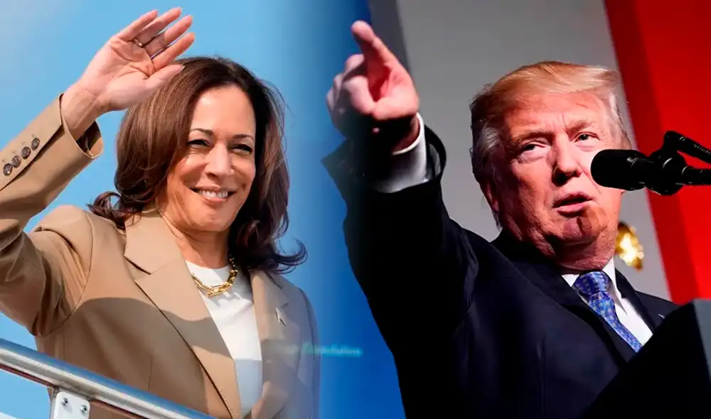 La contienda electoral en Estados Unidos cobra fuerza con la participación de Kamala Harris y Donald Trump en Nevada, un estado clave para las elecciones de 2024. Foto: composición LR/AFP.