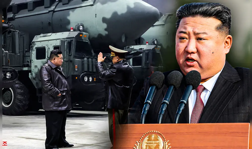 Este evento generó preocupación en la comunidad internacional, especialmente por las relaciones entre Corea del Norte y Rusia. Foto: Composición LR/AFP.