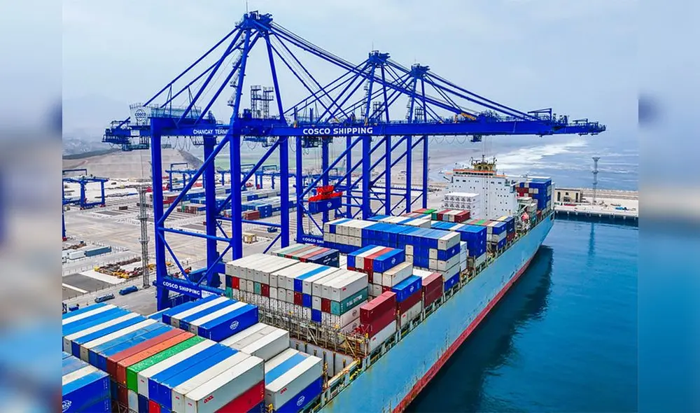 Así luce el Megapuerto de Chancay a pocas semanas de su inauguración: fecha coincidirá con la APEC 2024. Foto: MTC