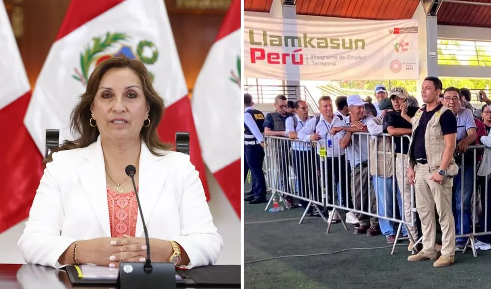 Dina Boluarte descalificó a la Fiscalía durante su discurso en Juanjui. Foto: ANP Dina Boluarte descalificó a la Fiscalía durante su discurso en Juanjui. Foto: ANP