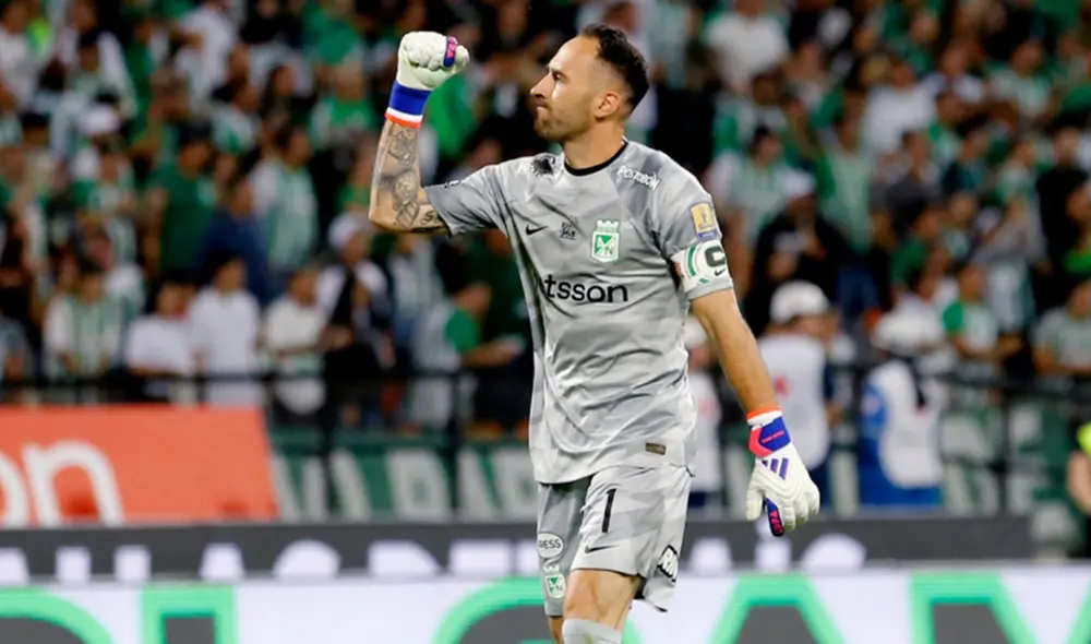 David Ospina fue el arquero titular de Atlético Nacional en este clásico paisa. Foto: Win Sports David Ospina fue el arquero titular de Atlético Nacional en este clásico paisa. Foto: Win Sports