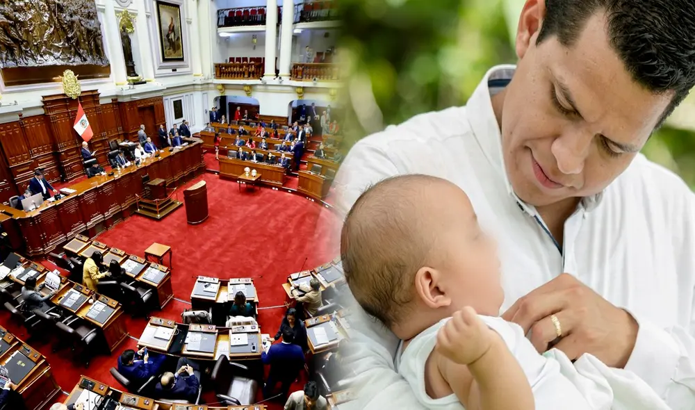 Proponen brindar licencia a los padres sin necesidad de tener vinculo con la madre. Foto: Composición LR/Andina. Proponen brindar licencia a los padres sin necesidad de tener vinculo con la madre. Foto: Composición LR/Andina.