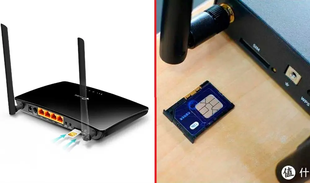 No todos los routers son compatibles con tarjetas SIM. Foto: qs-wifi/tp-link