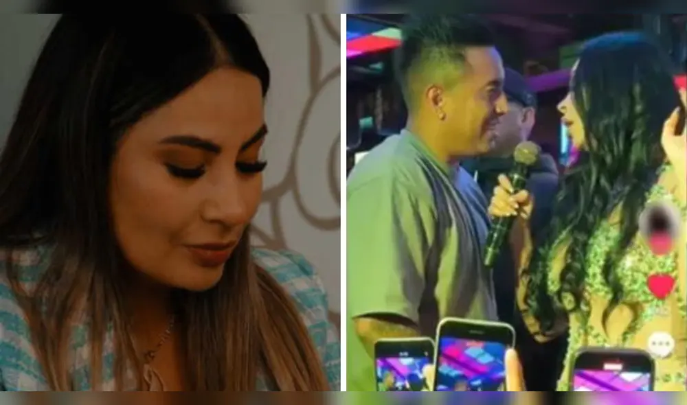 Mientras Christian Cueva y Pamela Franco se besaban en un concierto, Pamela López compartía momentos familiares. Foto: Composición LR