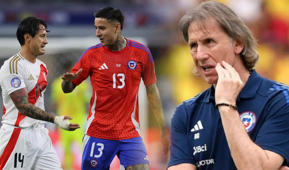 Ricardo Gareca asumió las riendas de la selección chilena a inicios del 2024. Foto: composición LR/AFP