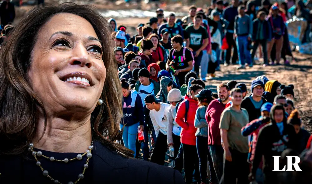 Kamala Harris tiene en mente un plan bipartidista en el que habrán muchas reformas para inmigrantes. Foto: Composición LR