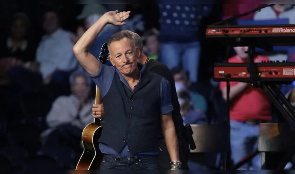 Cantante Bruce Springsteen. Intérprete presentó documental que habla de su vida y trayectoria. Foto: AFP