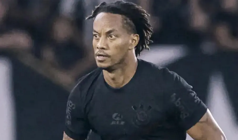 André Carrillo solo jugó el primer tiempo del partido en el Cilindro de Avellaneda. Foto: captura de DSports André Carrillo solo jugó el primer tiempo del partido en el Cilindro de Avellaneda. Foto: captura de DSports