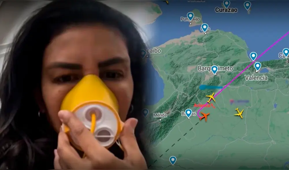 El vuelo AV46 despegó el 31 de octubre y tuvo que desviar su ruta hacia Ponta Delgada en las Azores debido a problemas de presión. Foto: composición LR