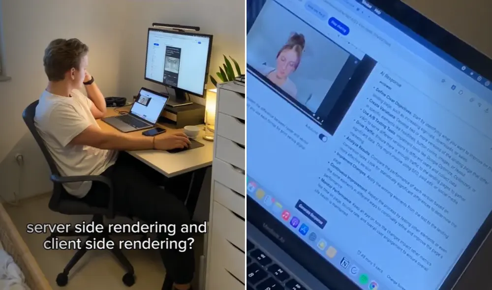 Joven usa la inteligencia artificial para pasar entrevistas de trabajo: "Conseguir empleo hoy es tan fácil". Foto: composición LR / Parakeet AI Joven usa la inteligencia artificial para pasar entrevistas de trabajo: "Conseguir empleo hoy es tan fácil". Foto: composición LR / Parakeet AI