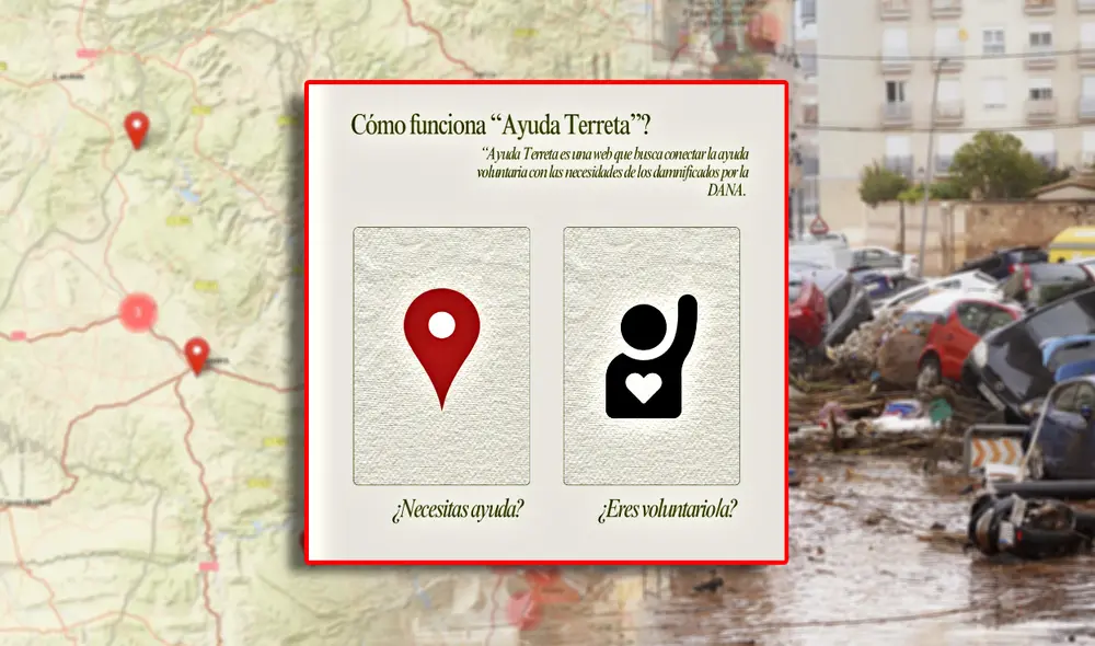 Las lluvias torrenciales han afectado la zona mediterránea de España desde el miércoles 30 de octubre de 2024. Foto: composición LR/web Ayuda Terreta/Instagram/@ayudaterreta Las lluvias torrenciales han afectado la zona mediterránea de España desde el miércoles 30 de octubre de 2024. Foto: composición LR/web Ayuda Terreta/Instagram/@ayudaterreta