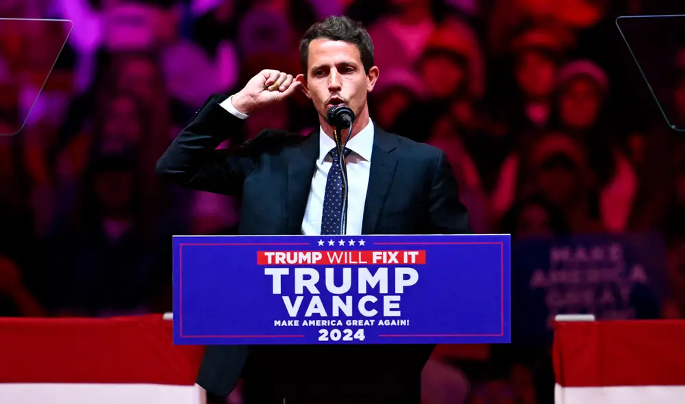Tony Hinchcliffe se desvinculó de la campaña de Donald Trump tras los ataques contra Puerto Rico. Foto: Rolling Stone Tony Hinchcliffe se desvinculó de la campaña de Donald Trump tras los ataques contra Puerto Rico. Foto: Rolling Stone
