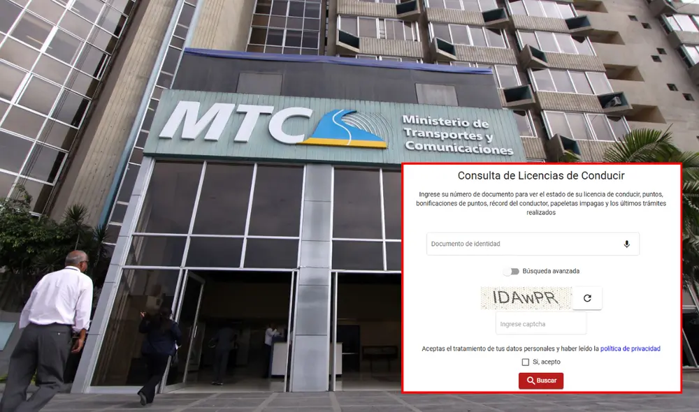 El Ministerio de Transportes y Comunicaciones (MTC) en Perú es que fue creado en 1896 bajo el nombre de Dirección de Obras Públicas. Foto: composición LR/Andina/captura de pantalla El Ministerio de Transportes y Comunicaciones (MTC) en Perú es que fue creado en 1896 bajo el nombre de Dirección de Obras Públicas. Foto: composición LR/Andina/captura de pantalla