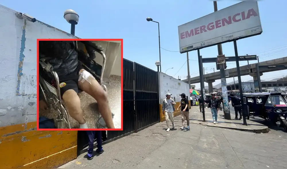 Heridos fueron trasladados al Hospital Dos de Mayo. Foto: Dayana Huerta - La República