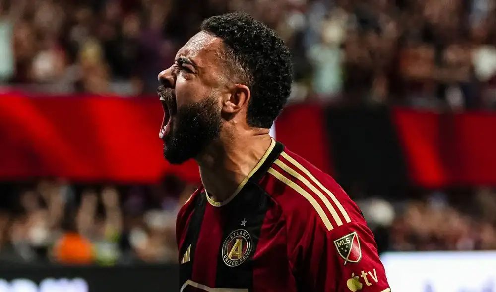 Williams marcó el empate para Atlanta United. Foto: Atlanta United/X Williams marcó el empate para Atlanta United. Foto: Atlanta United/X