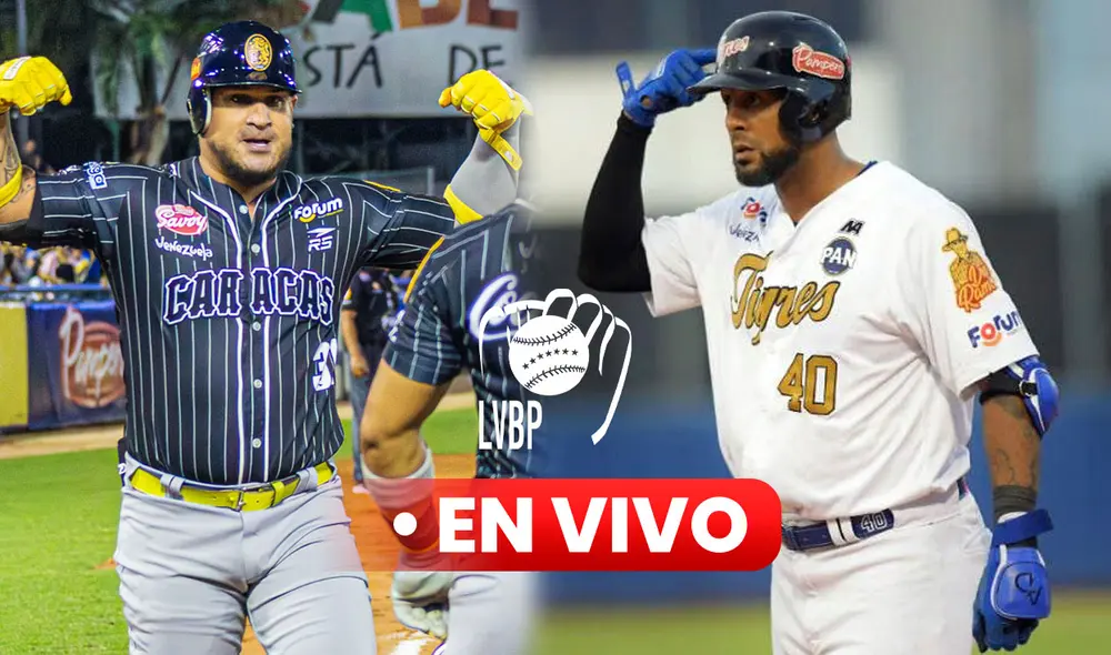 El juego de Leones del Caracas vs Tigres será el cuarto de la temporada entre ambos equipos. Foto: composición LR / LVBP