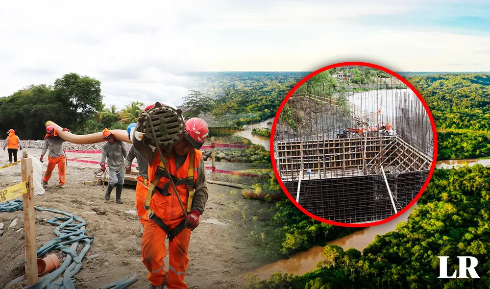 El puente permitirá el acceso de vehículos pesados, facilitando el transporte eficiente de productos agrícolas hacia la carretera Fernando Belaúnde Terry y reduciendo costos. Foto: composición LR/difusión