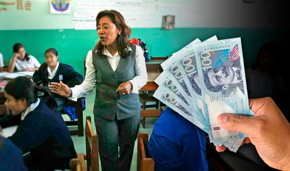 El nuevo sueldo docente comenzaría a pagarse desde noviembre de este 2024. Foto: composición LR/Andina