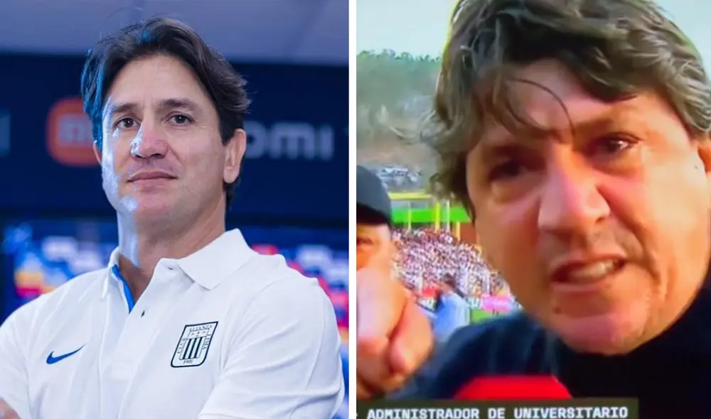 Jean Ferarri criticó indirectamente a muchos dirigentes, pero mencionó de forma expresa a Bruno Marioni. Foto: composición de LR/Alianza Lima/captura de L1 Max