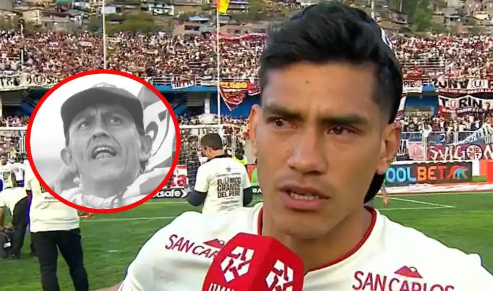 'Tunche' Rivera es campeón por segundo vez con camiseta de Universitario. Foto: composición LR/captura de L1 Max/Universitario/X