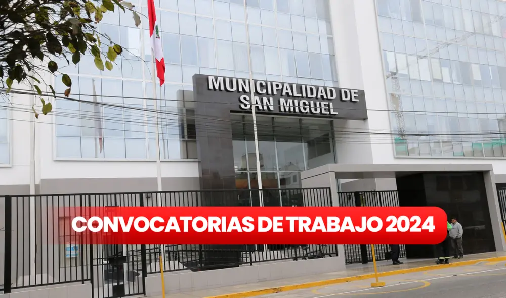 Sede Municipalidad de San Miguel. Foto: composición LR/Andina Sede Municipalidad de San Miguel. Foto: composición LR/Andina