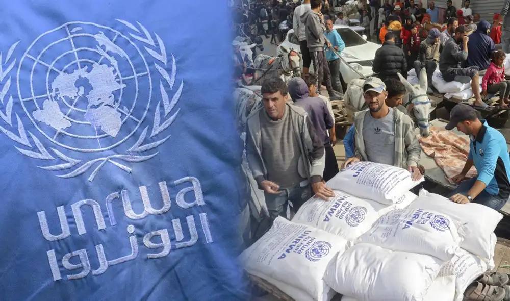 El parlamento israelí aprobó dos leyes que prohíben las actividades de la Unrwa en Israel y los territorios ocupados. Foto: AFP