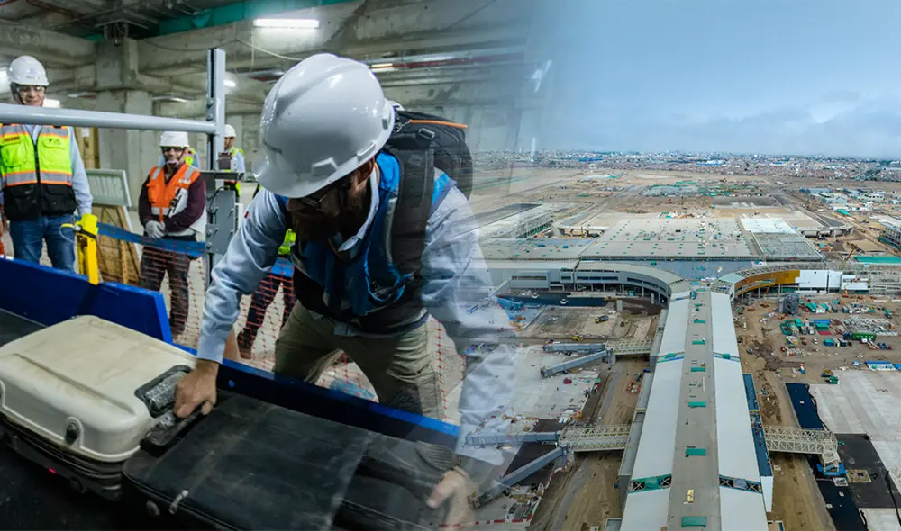 El Nuevo Aeropuerto Jorge Chávez apertura el 29 de enero del 2025. Foto: composición LR/LAP