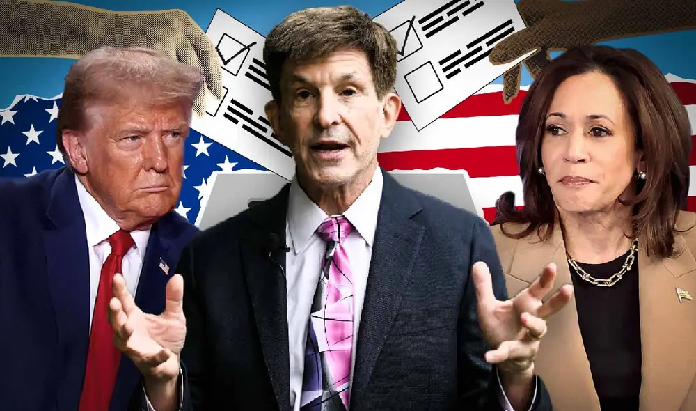 Las elecciones presidenciales de Estados Unidos en 2024 se perfilan como una contienda crucial, con Allan Lichtman, experto en predicciones, ofreciendo su análisis basado en un método singular. Foto: composición LR/AFP Las elecciones presidenciales de Estados Unidos en 2024 se perfilan como una contienda crucial, con Allan Lichtman, experto en predicciones, ofreciendo su análisis basado en un método singular. Foto: composición LR/AFP