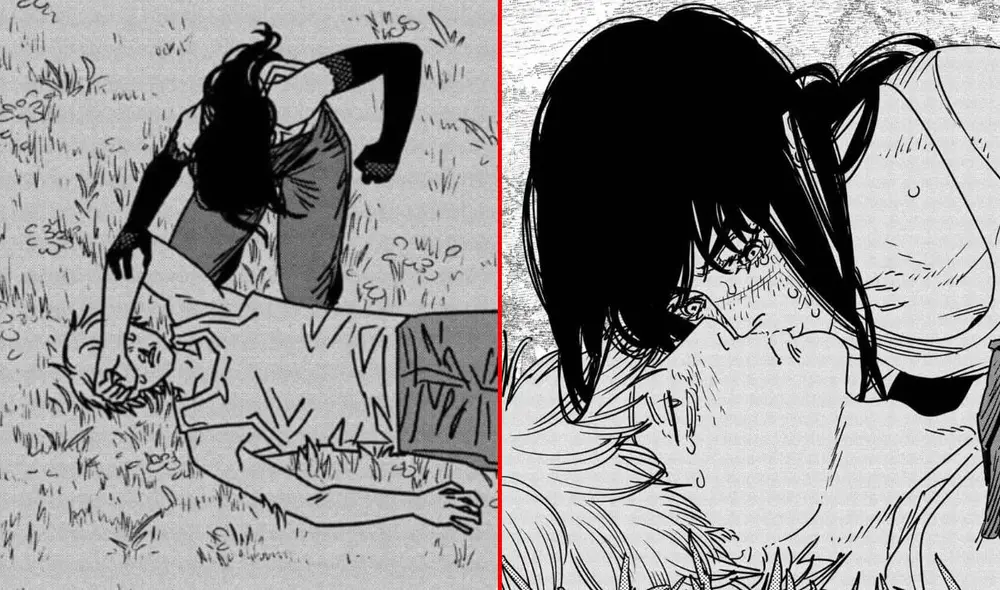 ‘Chainsaw Man 182’ podría mostrarnos el escape de Yoru de un lugar a donde fue transportada por el Demonio de la Senectud. Foto: composición LR/Manga Plus ‘Chainsaw Man 182’ podría mostrarnos el escape de Yoru de un lugar a donde fue transportada por el Demonio de la Senectud. Foto: composición LR/Manga Plus