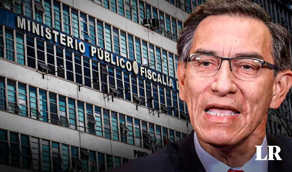 La Fiscalía solicita 15 años de prisión contra el expresidente Martín Vizcarra. Foto: Composición La República.