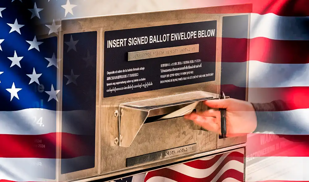 Las elecciones en Estados Unidos 2024 están marcadas por la intensa contienda entre Kamala Harris y Donald Trump. Foto: Composición LR/AFP.
